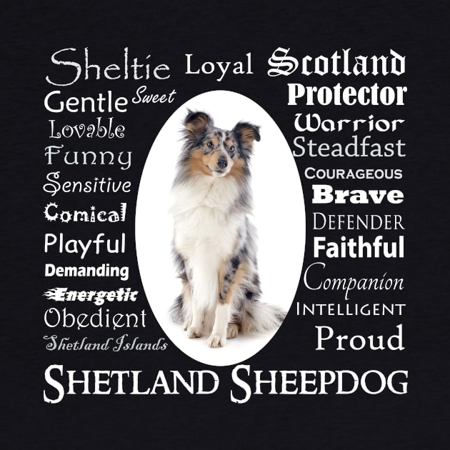 Blue Merle Sheltie Traits by You Had Me At Woof